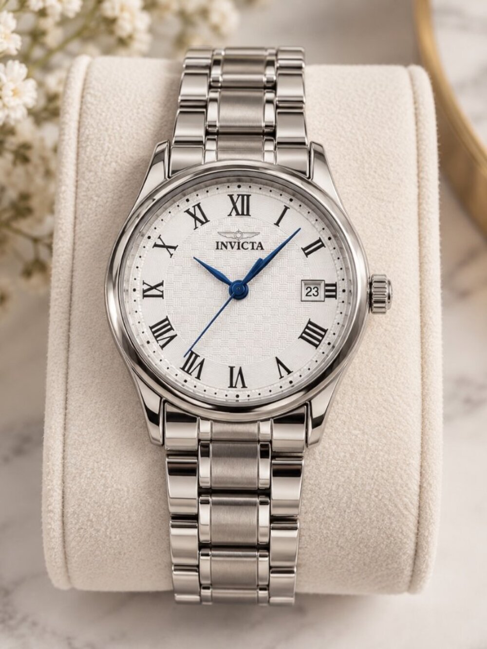 Invicta Celestial Women's Silver Watch 28.8mm Roman Numeral Dial